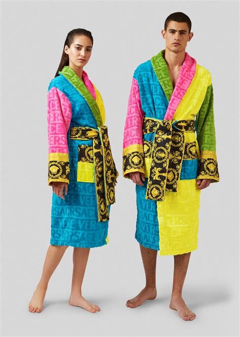 versace robe colors|versace multicolor robe.